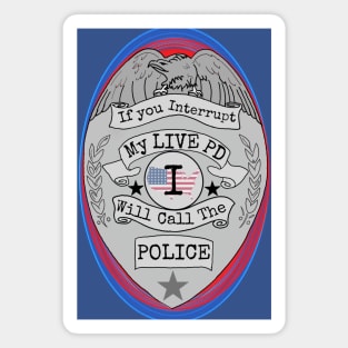 Live PD Fan Magnet